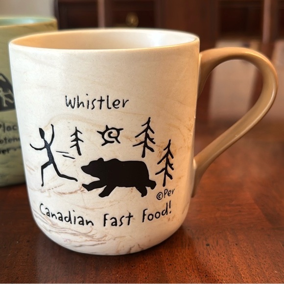 Other - Whistler British Columbia Coffee Tea Mug Cup Canadian Fast Food